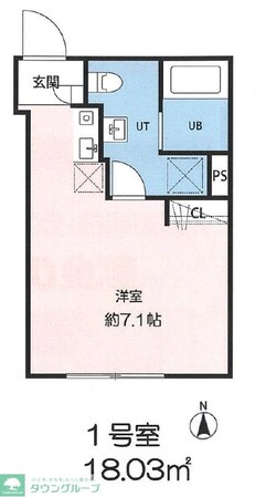 アミスタ小菅の物件間取画像